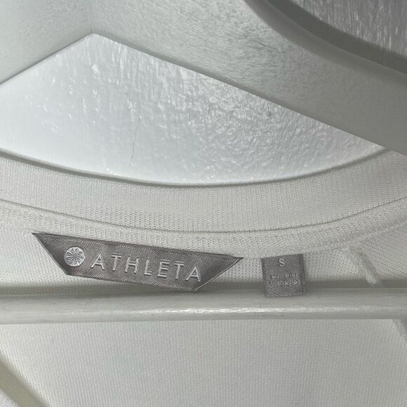 Athleta Serenity criss cross sweater in white - Picture 3 of 6
